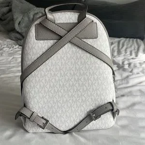 Michael Kors | Bags | Michael Kors White And Grey Logo